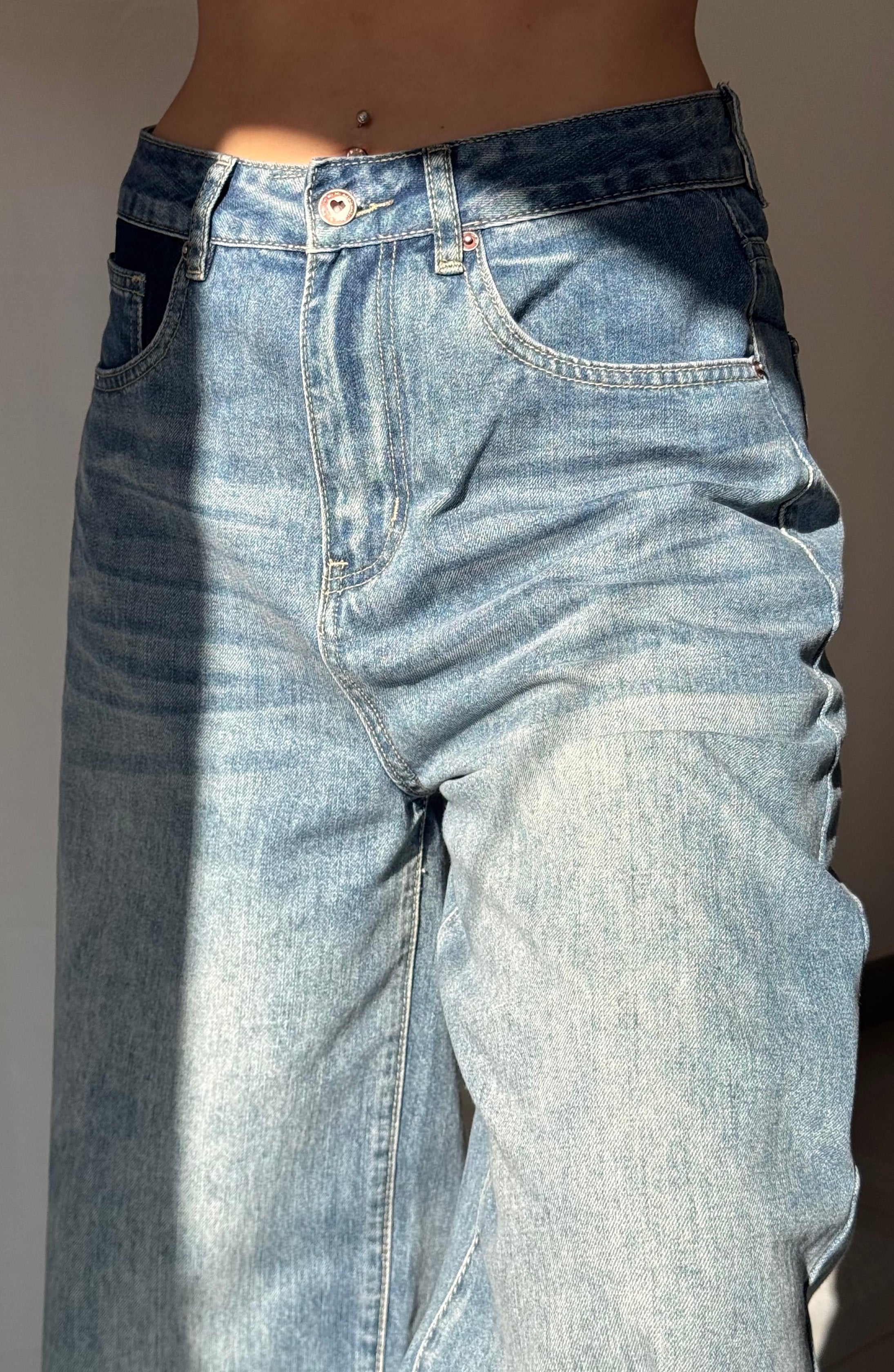 Jeans „heart“ mit Details