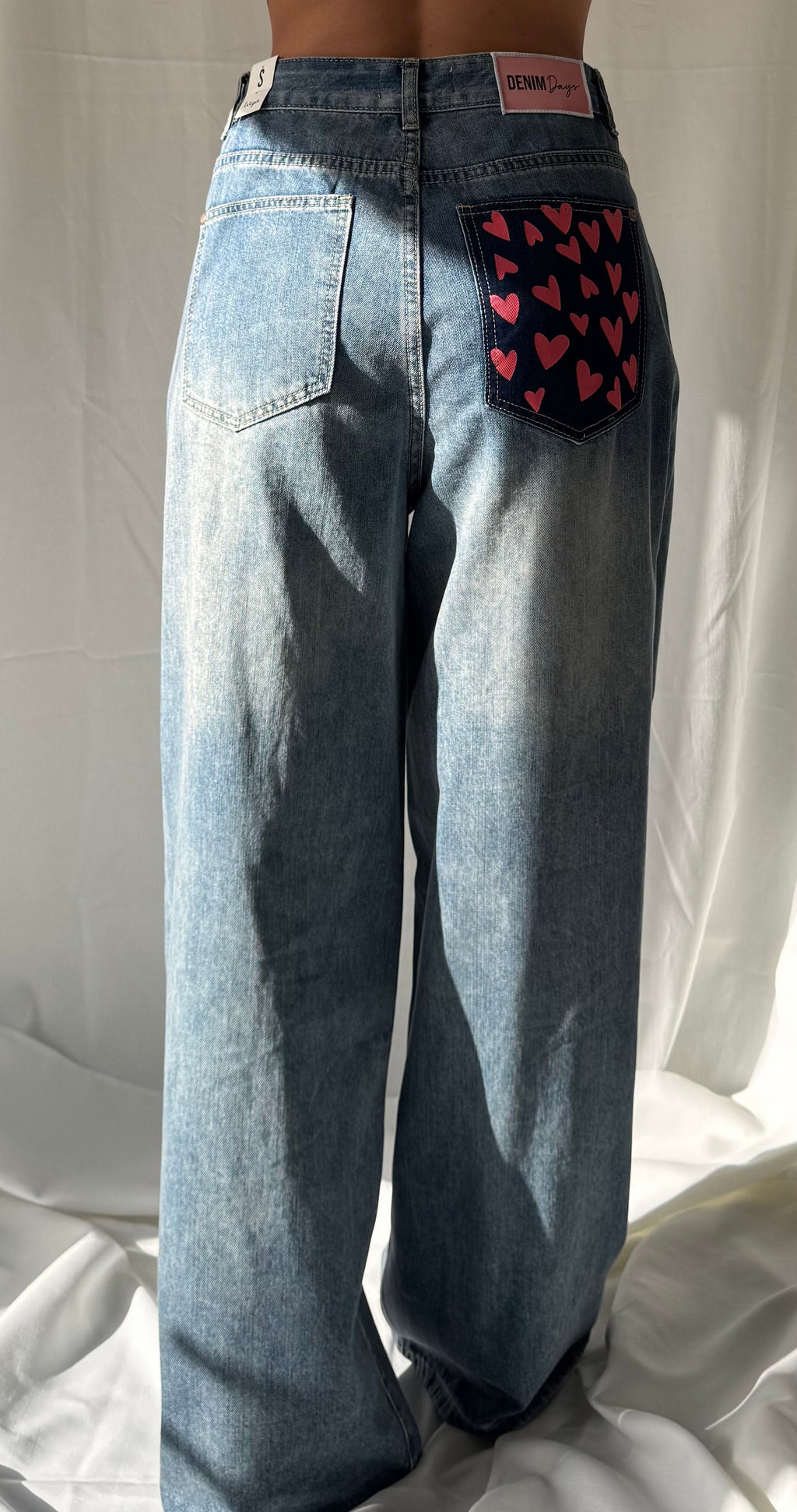 Jeans „heart“ mit Details